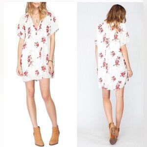 GENTLE FAWN Caraway Boho white floral dress